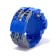 The “Clock” robot is transformed, with time indication, the color is blue
