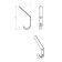 Hook-lick No. 4, polymer coating, white