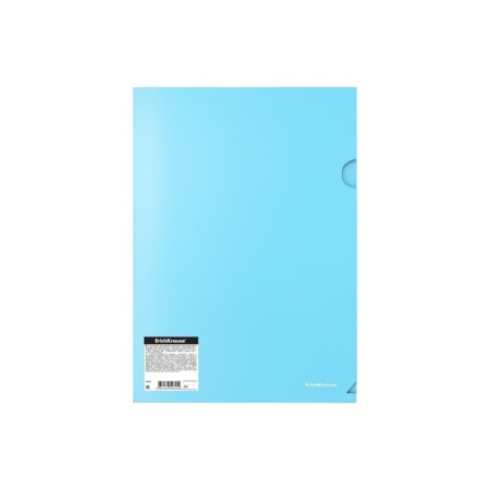 A4, 180 μm folder-angle, Erichkrause Diagonal Pastel, opaque, with an embossing "Diagonal", mix-4
