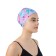 Hat of swimming adult onlytop "Tropics", fabric, girth 54-60 cm