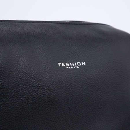 Bag Cross-Bodi with a zipper, black color-3