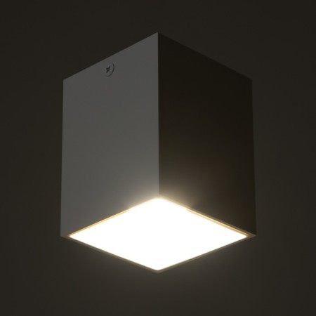 Lamp "Cube" LED 4000K 10W DIM220 white 7.5x7.5x9.5cm-2
