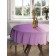 The tablecloth “Violet gradient”, round, Saten, d = 150 cm