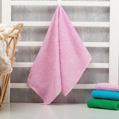 Terry towel economy and I 30x60 cm, col. Pink, 100% cotton, 320 g/m2-1