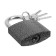 Lockland hinged lock with a moisture -proof arise of 50 mm