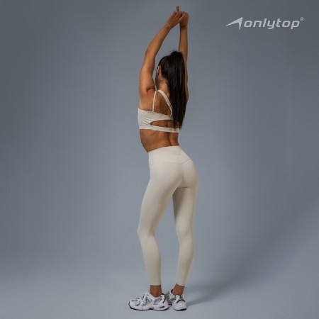 Sports legins, rrm m, beige color-6