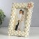 Photo frame 10x15 cm "lily" white 20.5x15 cm