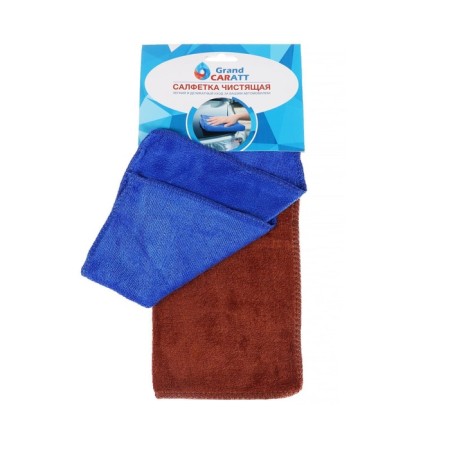 A car wash, Grand Caratt, microfiber, 300 g/m², 25 × 25 cm, set 2 pcs-2