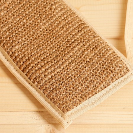 Bath wash with handles double -sided "long", nettles, 37x11cm-1