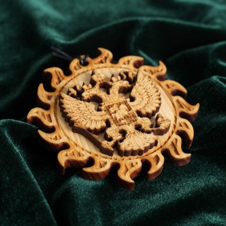 Suspension for the car "Two -headed eagle" cedar, Goebr of Russia-4