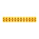 Klement screw block KV-14 6-14, current 20 A, polypropylene yellow rexant (10 pcs.