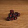 Player bones, 1.4 x 1.4 cm, packing 100 pcs