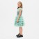 Dress for girls with wings Kaftan, size 28 (86-92), mint color