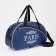 Sports bag with lightning, external pocket, long belt, blue color