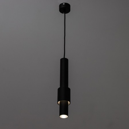 Suspension lamp "Darina" LED 10W 4000K Black 6x6x30-130cm-2