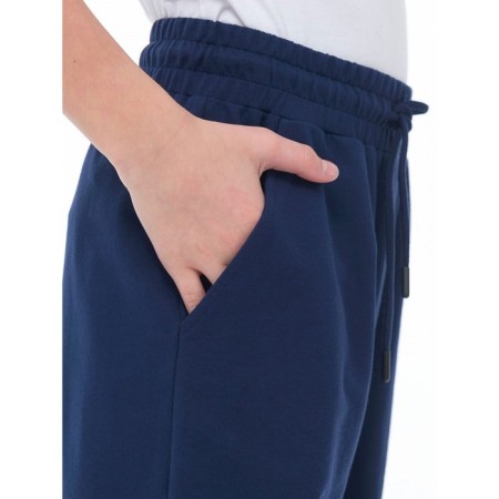 Pants for boys, height 116 cm, dark blue color-4