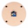 Watch wall, interior "lavender raf", d-30 cm, silent