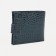 Women's wallet on the button, green color