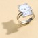 Ring "Kotik", 1.5 x 1 x 2 cm, 20 pieces