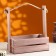 Kashpo wooden 28 × 15 × 30 cm "AROMA", handle rope, aged oak