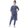 Cardigan female, size 44, blue color