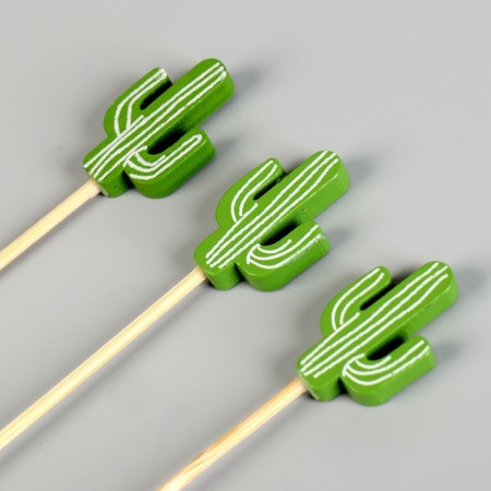 Skewers "Cactus", in a set of 12 pieces-1