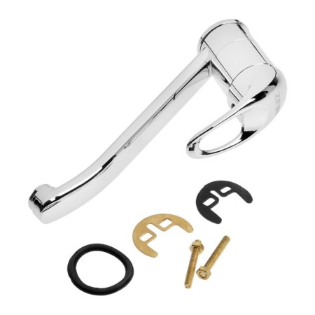 Kitchen mixer Zein Z50151, one -leaf., 35 mm cartridge, pouring 25 cm, without eyeliner, chrome-5