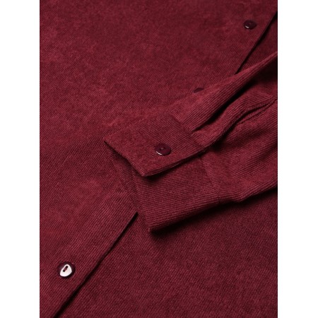 Women's shirt (1), minku, burgundy color, rr 50-2