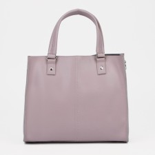 Сумка-тоут Miss Bag на молнии, цвет сиреневый