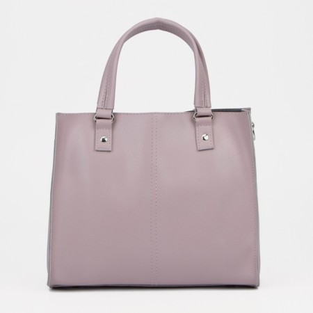 Bag Miss Bag with a zipper, lilac color