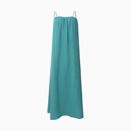 Sarafan Women's Mist Muslin size l, col. turquoise-1