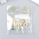 Busina for creativity plastic "Lill - Assorted" MIX 1.3x1.3x0.8 cm