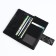 Women's wallet on a magnet, black color
