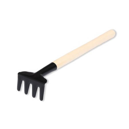 A set of garden tools, 3 objects: rake, 2 blades, length 24 cm, wooden handles, Greengo-9