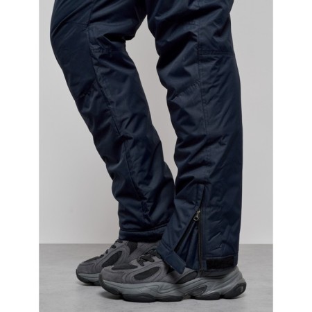 Semi-combinezone ski insulated male winter, size 52, dark blue color-10