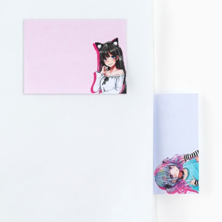 Stickers with a sticky layer "Anime Girl", 3 pcs, 30 liters-2