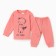Kit for children (longshit, pants), peach color, height 62