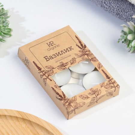 Aromatic teaspoon 6 pcs in under the box, "basil"-3