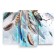Carty clock, modular "feathers", silent, 60 x 80 cm, triptych