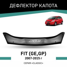 Defly hood deflector for Honda Fit (GE, GP), 2007-2015