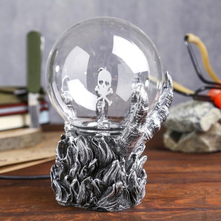 Plasmic ball Polystone "Hand from the dungeon" 20x17x11 cm-4
