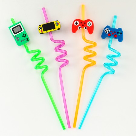 Pipe for the cocktail "Game", set of 4 pcs.-1