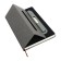 Leduced Diary A5, 96l, Lin, Holder for phone/tablet/handles, gray