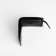 Male purse for magnet, department for bills, for maps, for coins, black color