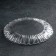 Glass plate Aurora, d = 20.5 cm, the color is transparent