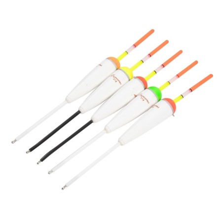 Flot Yaman "cone" with color antenna, foam, 3.1 g, color mixt. 5 pcs.-1