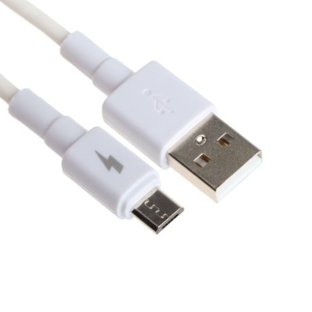 EXPLOYD EX-K-1149, microUSB-USB, 2 A, 1 m, charging + data transfer, white