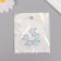 Decor for creativity Metal "Flower" silver, blue 1.8x1.5x0.5 cm