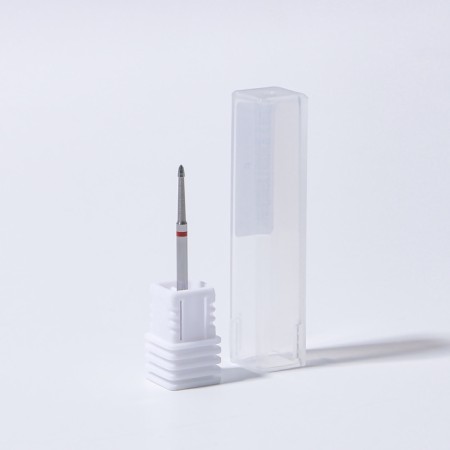 Clamp for manicure, safe, 4 faces, 1.2 × 2.5 mm, in a plastic case-2