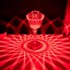 Table lamp with Somani PDU LED 16 colors USB 11x11x25 cm Risalux